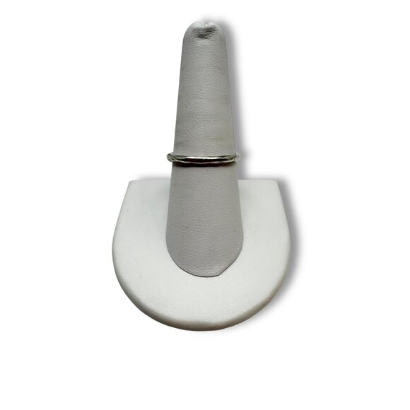 Milky Aquamarine Sterling Silver Teardrop Ring Size 8 Gemstone Jewelry - Picture 9 of 12